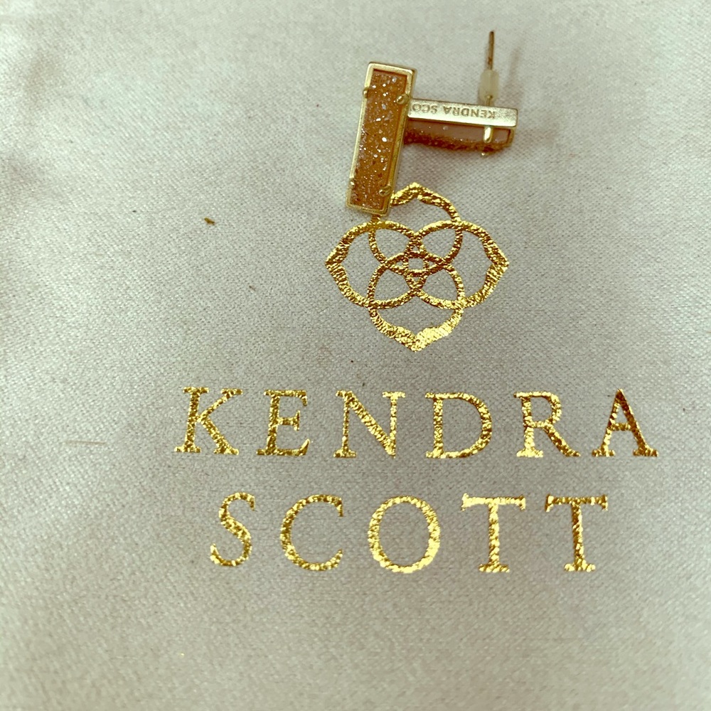 Kendra Scott drusy stud earrings